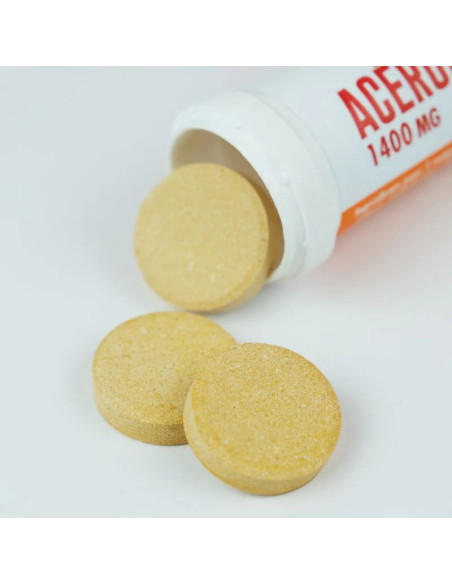 Acérola Bio à croquer, extra dosé, riche en vitamine C