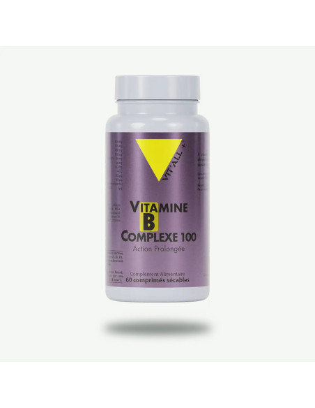 Vitamine B Complexe 100 Vit'all + 60 comprimés