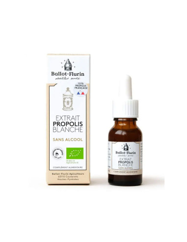 Extrait de propolis blanche - Sans alcool