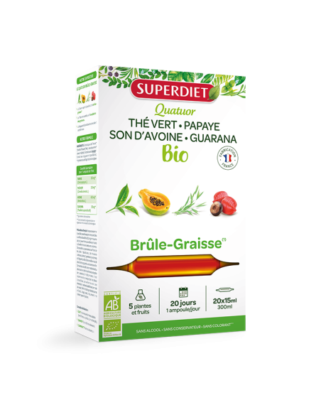Brûle-Graisse bio - 20 ampoules